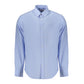 Azzurro Cotton Men's Shirt