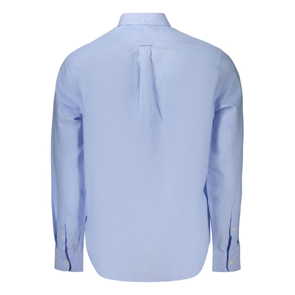 Azzurro Cotton Men's Shirt