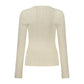 Bianco Viscose Women Sweater