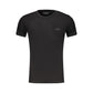 Black Cotton Mens T-Shirt