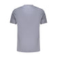 Blue Cotton Men's T-Shirt