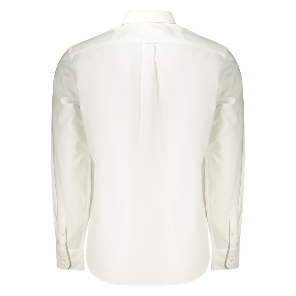 White Cotton Men's Shirt