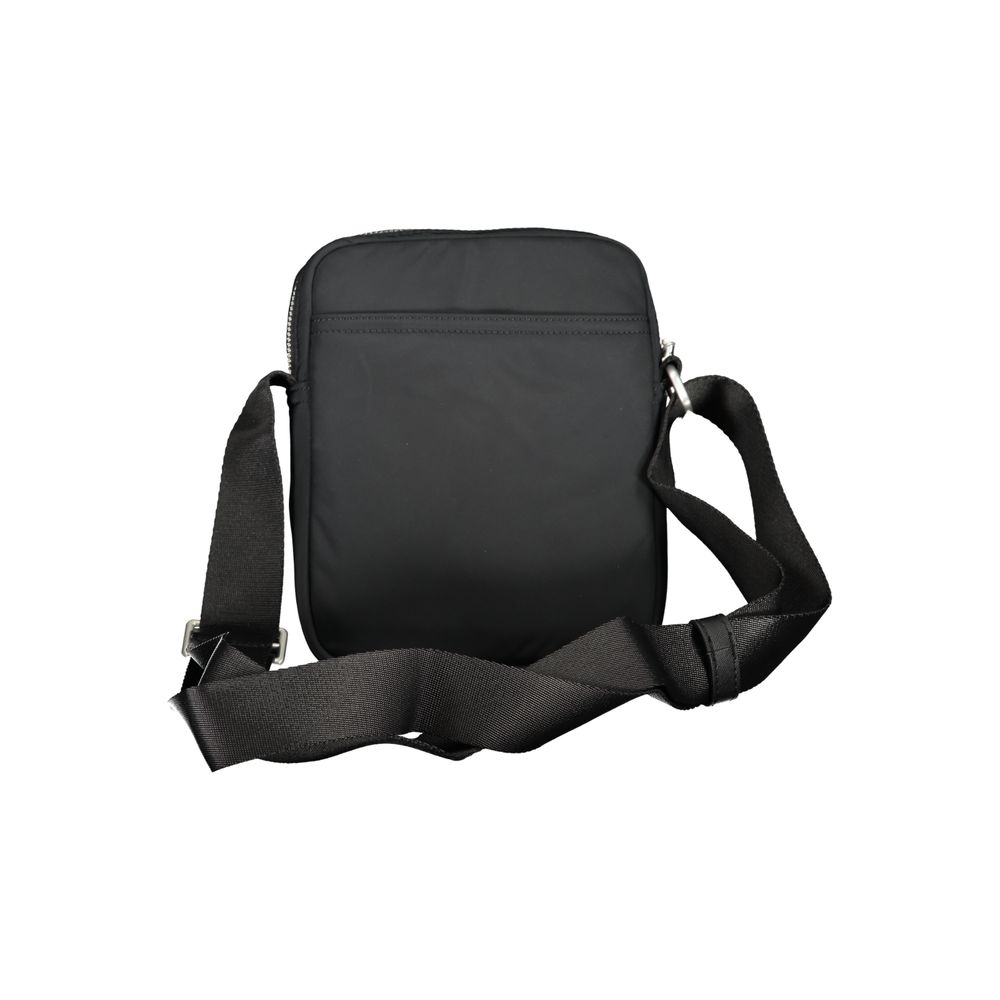 Black Polyester Men's Bag