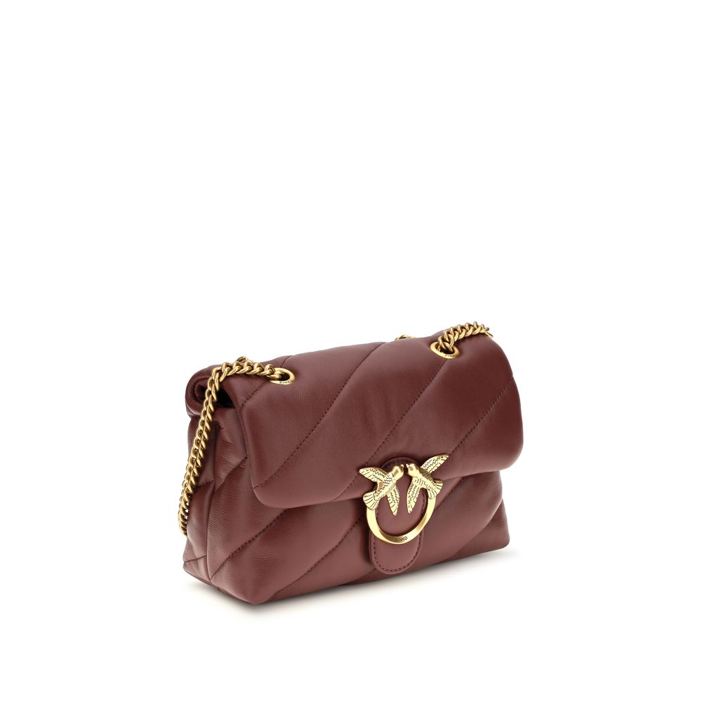 Bordeaux Calf Leather Bos Taurus Shoulder Bag