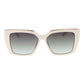 White Plastic Sunglasses