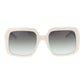 White Plastic Sunglasses
