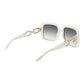 White Plastic Sunglasses