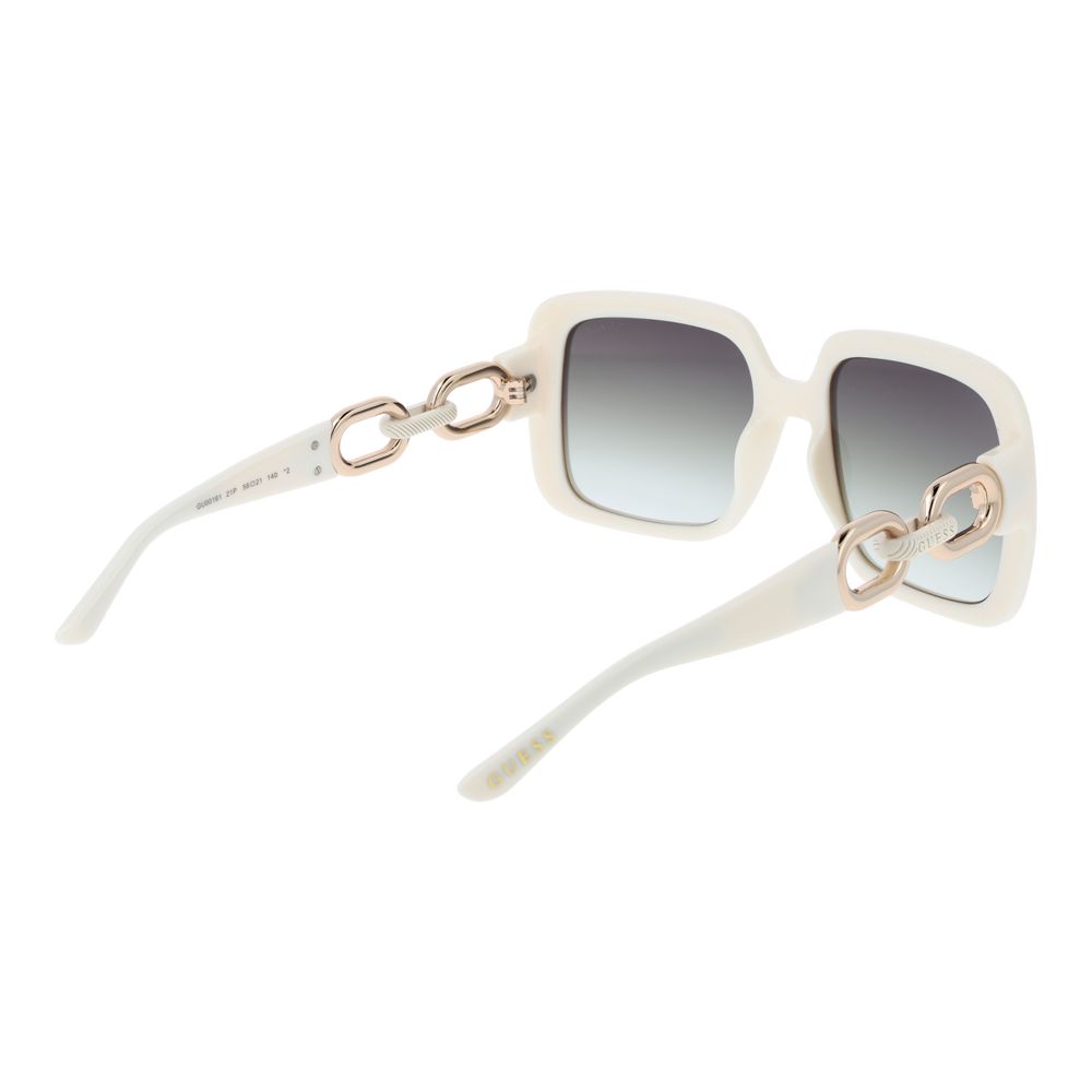 White Plastic Sunglasses