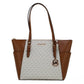 Michael Kors Michael Kors Women Leather Shoulder Tote Bag Purse Handbag+Double Zipper Wallet
