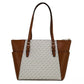 Michael Kors Michael Kors Women Leather Shoulder Tote Bag Purse Handbag+Double Zipper Wallet