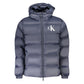 Blue Nylon Men's Jacket