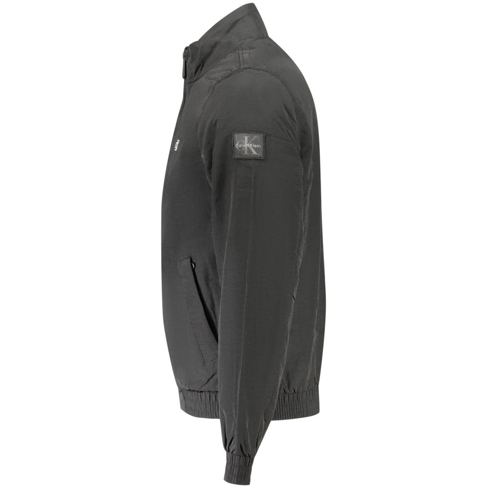 Black Poliammide Men's Jacket