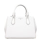 White Leather Handbag