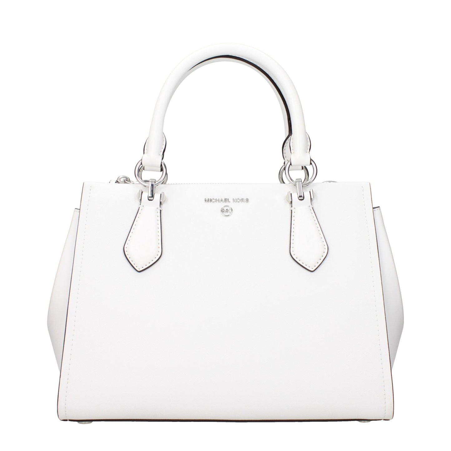 White Leather Handbag