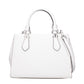 White Leather Handbag