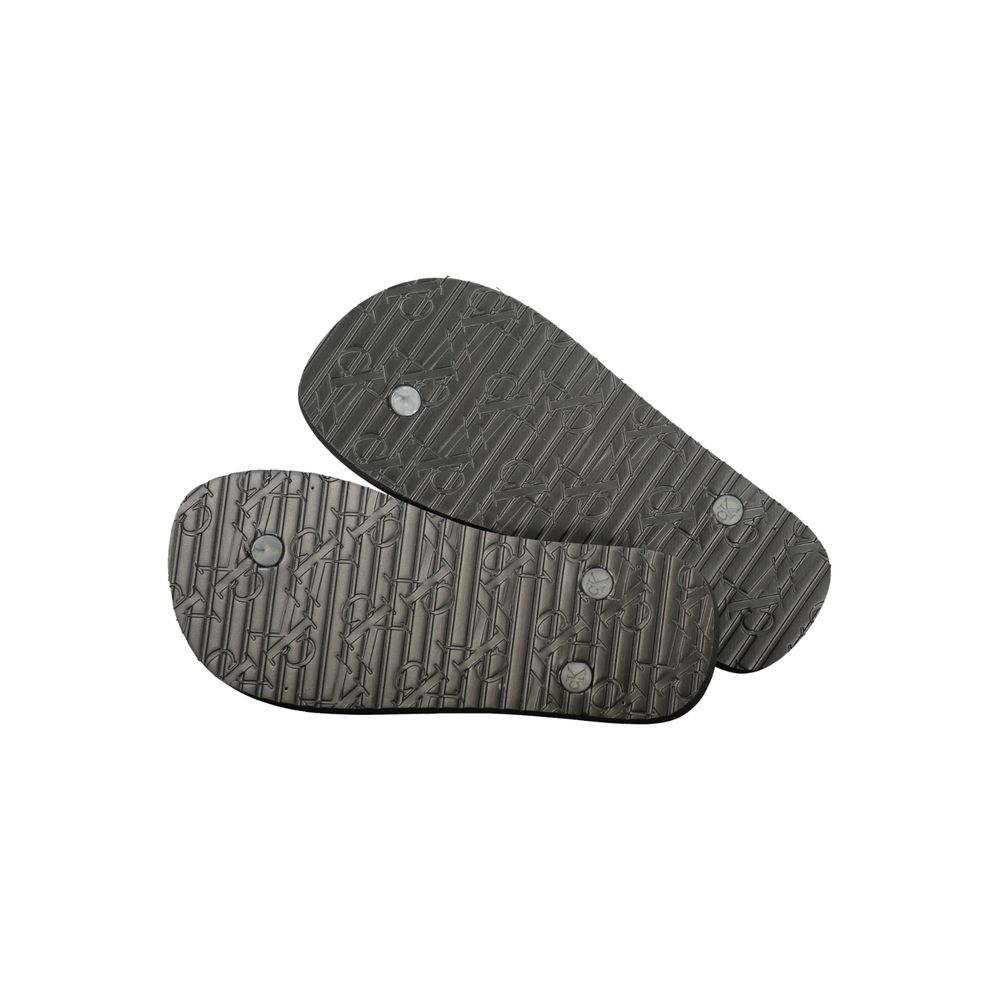 Black Polyurethane Women Sandal