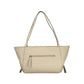 Beige Polyurethane Women's Bag