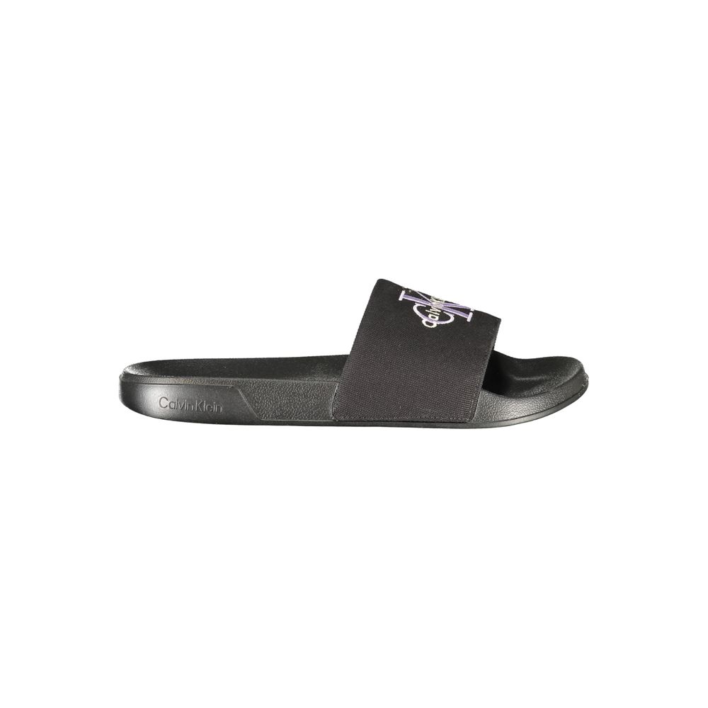 Nero Polyurethane Women Ciabatta