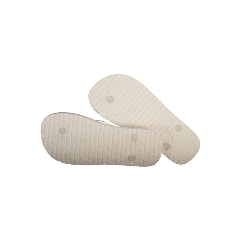 White Polyurethane Women's Sandal