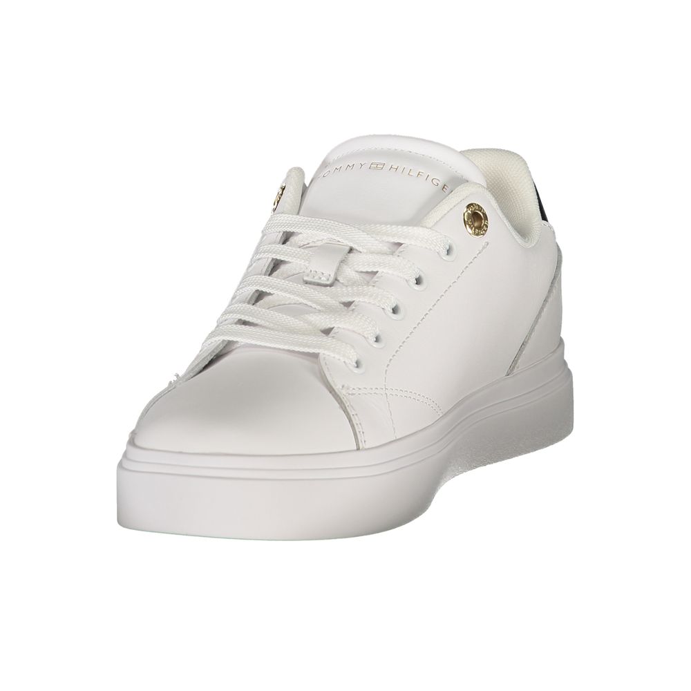 Bianco Polyurethane Women's Sneaker