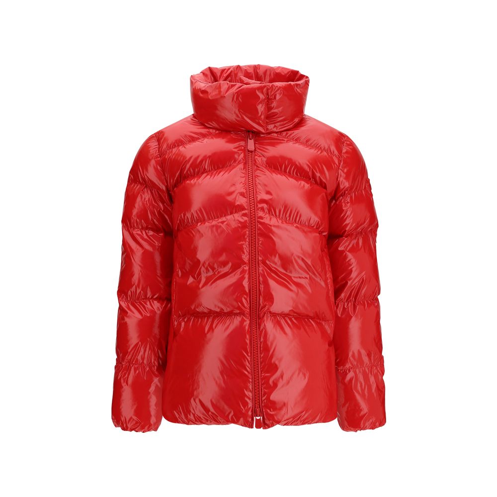 Multicolor Polyamide Full-Length Jacket