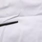 White Mid Waist Straight Cropped Cotton Trouser Pants