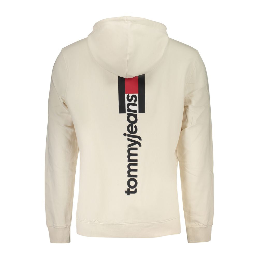 White Cotton Menswear Hoodie