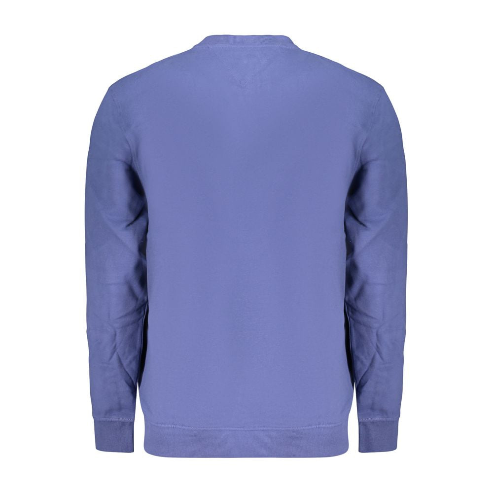 Blue Cotton Men's Sweatshirt