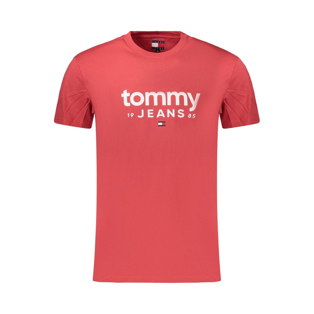 Red Cotton Men's T-Shirt