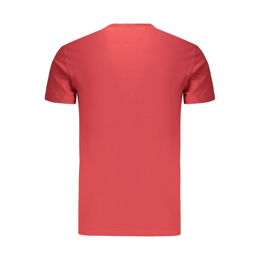 Red Cotton Men's T-Shirt