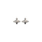 Silver Brass Earrings