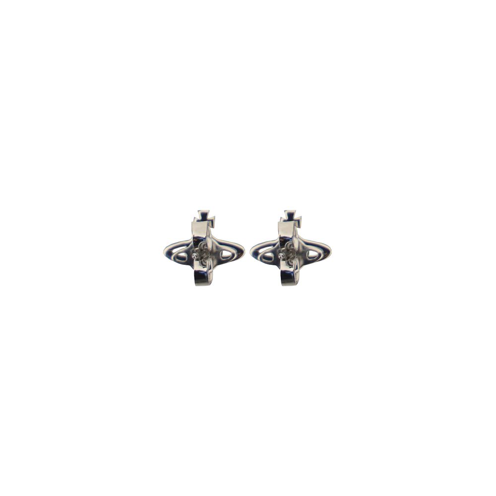 Silver Brass Earrings