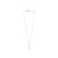 Gray Brass Necklace