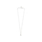 Gray Brass Necklace