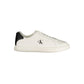 White Polyurethane Men's Sneaker