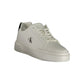 White Polyurethane Women's Sneaker
