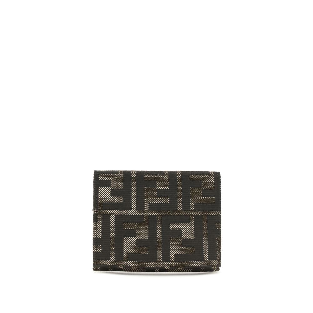 Brown Polyester Wallet
