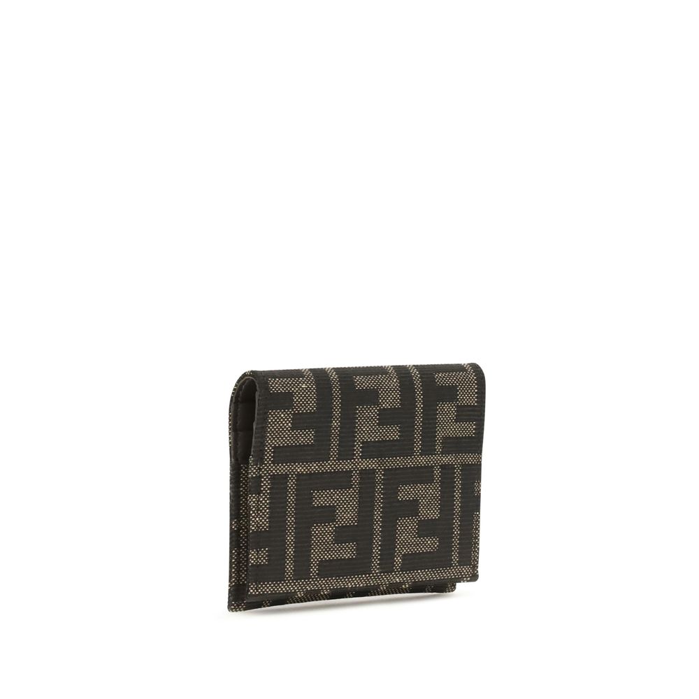 Brown Polyester Wallet