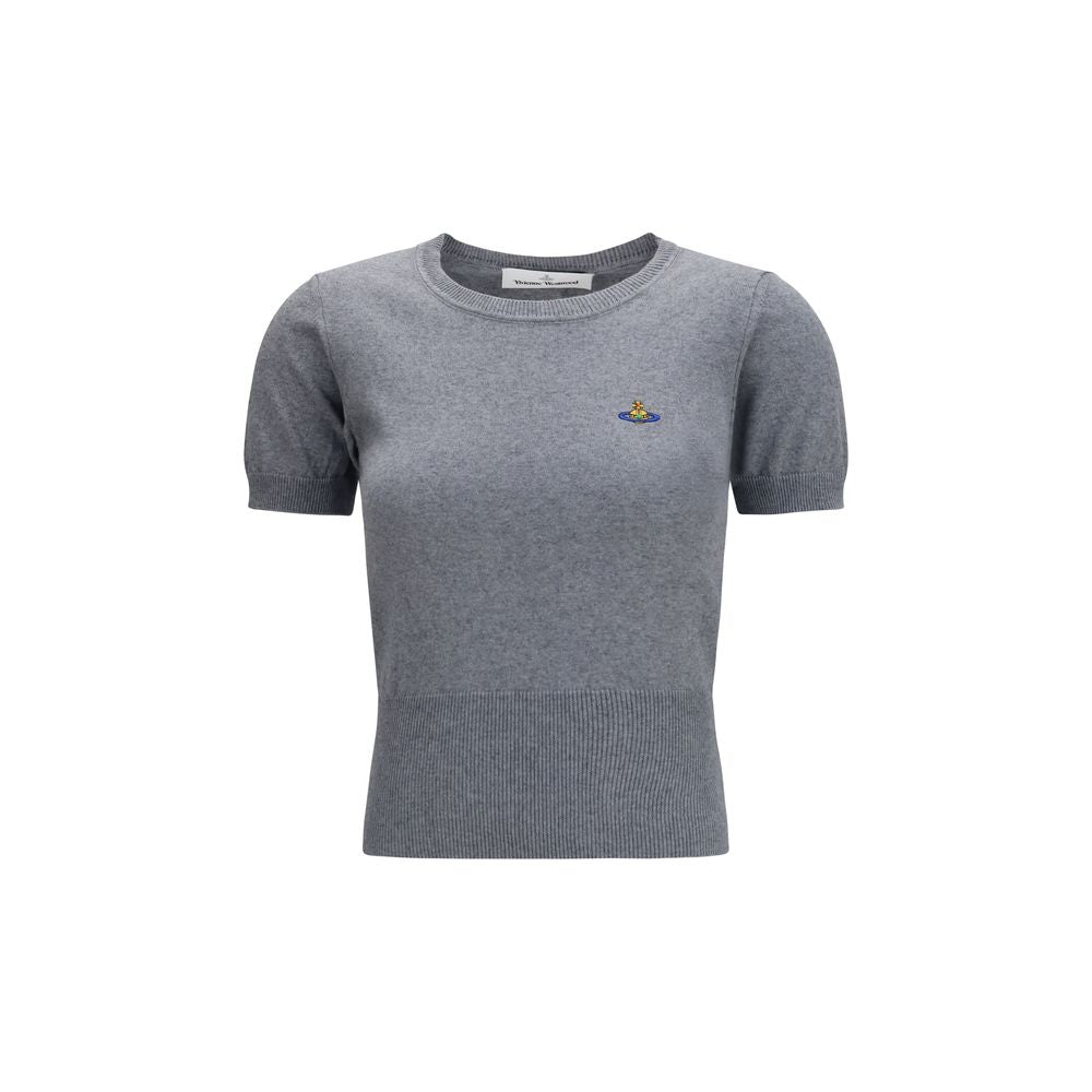 Gray Cotton T-Shirt