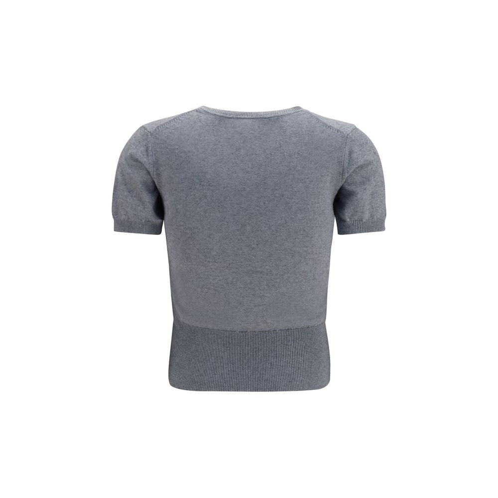 Gray Cotton T-Shirt
