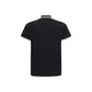 Black Cotton Polo Shirt