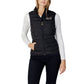 Black Polyester Sleeveless Jacket
