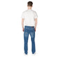 Blue Cotton Skinny Jeans