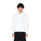 White Cotton Hoodie