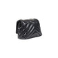 Black Polyester Handbag