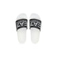 Black And White Pvc Slippers