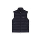 Black Polyamide Sleeveless Jacket