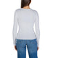 White Cotton Long Sleeve T-Shirt