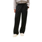 Black Recycled Polyester Joggers (Workout Pants)