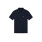 Blue Cotton Polo Shirt